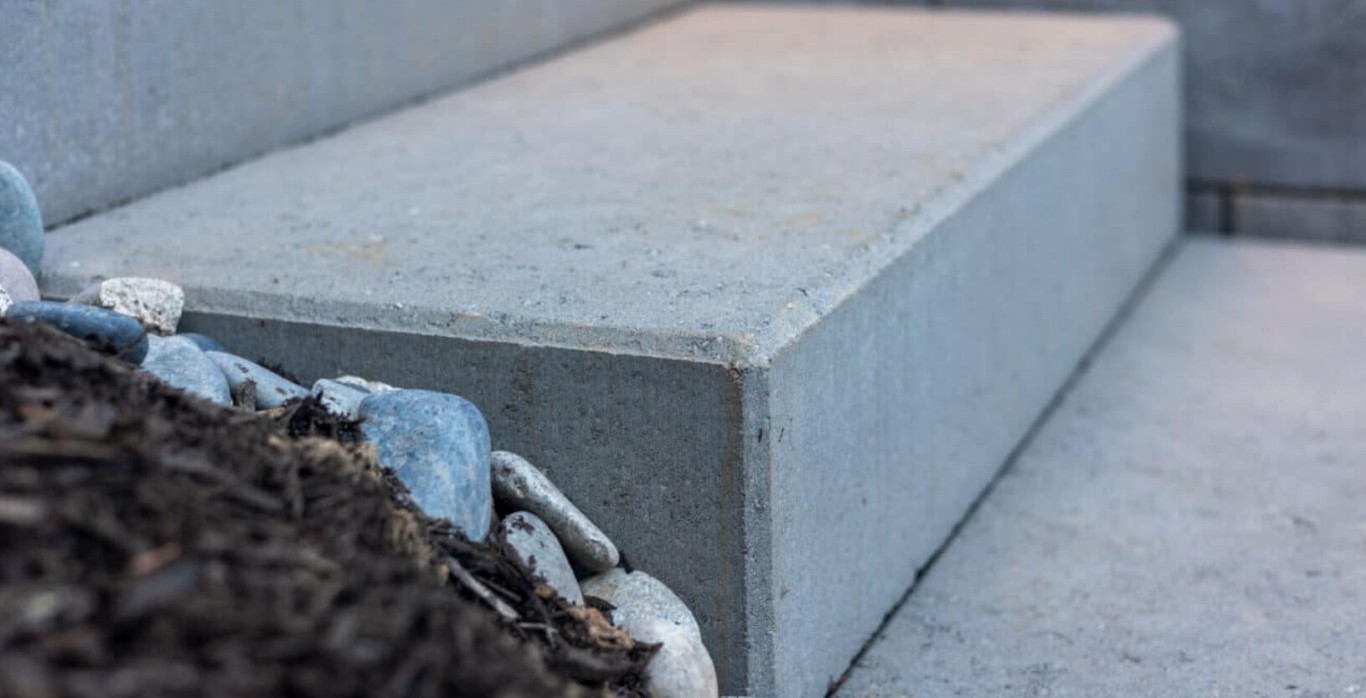 Solid concrete retaining wall and masonry construction providing erosion control in Hayward, CA